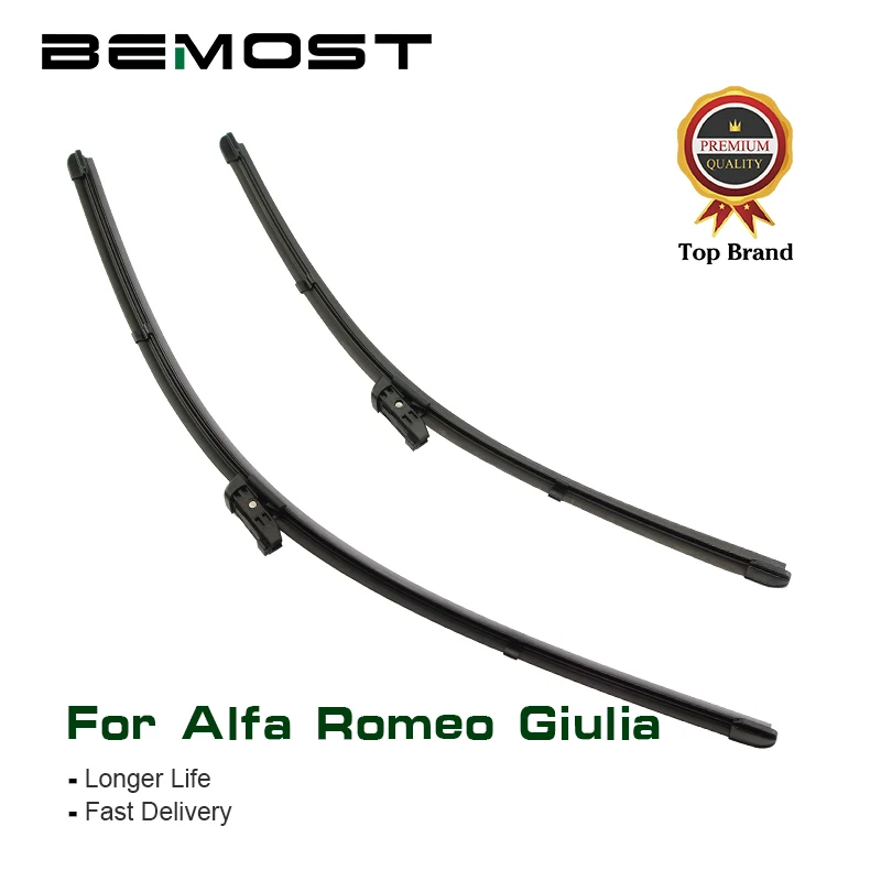 BEMOST Car Windscreen Wiper Blades Natural Rubber For Alfa Romeo Giulia 952 24"+18",Arm 2016 2017 2018 Fit Push Button Arm
BEMOST Car Windscreen Wiper Blades Natural Rubber For Alfa Romeo Giulia 952 24"+18",Arm 2016 2017 2018 Fit Push Button Arm