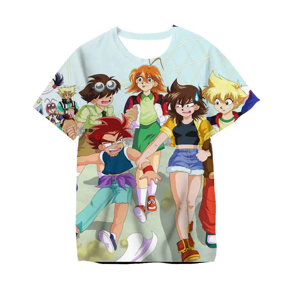 Детские футболки с рисунком бейблэйд для маленьких детей футболка мультяшным