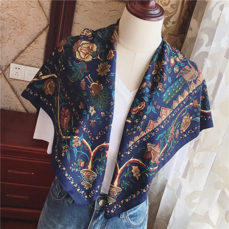 Women Scarf Winter Shawl Female Russian Babushka 90cm Hijab Floral Pattern Dupatta Retro Ukrainian Polish Fringed Spain Scarf
Women Scarf Winter Shawl Female Russian Babushka 90cm Hijab Floral Pattern Dupatta Retro Ukrainian Polish Fringed Spain Scarf