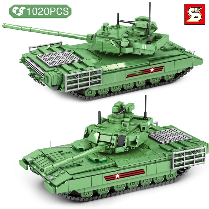 Конструктор Военный, выживание, Зеленый танк, модель, кирпичи, Детский развивающий конструктор, игрушки для мальчиков, подарки на день рожде...
Конструктор Военный, выживание, Зеленый танк, модель, кирпичи, Детский развивающий конструктор, игрушки для мальчиков, подарки на день рожде...