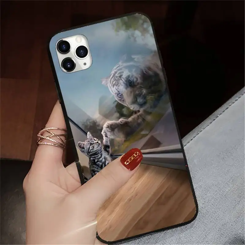 Cat tiger dog lion reflection animal luxury Phone Case shell for iPhone 11 12 pro XS MAX 8 7 6 6S Plus X 5S SE 2020 XR
Cat tiger dog lion reflection animal luxury Phone Case shell for iPhone 11 12 pro XS MAX 8 7 6 6S Plus X 5S SE 2020 XR