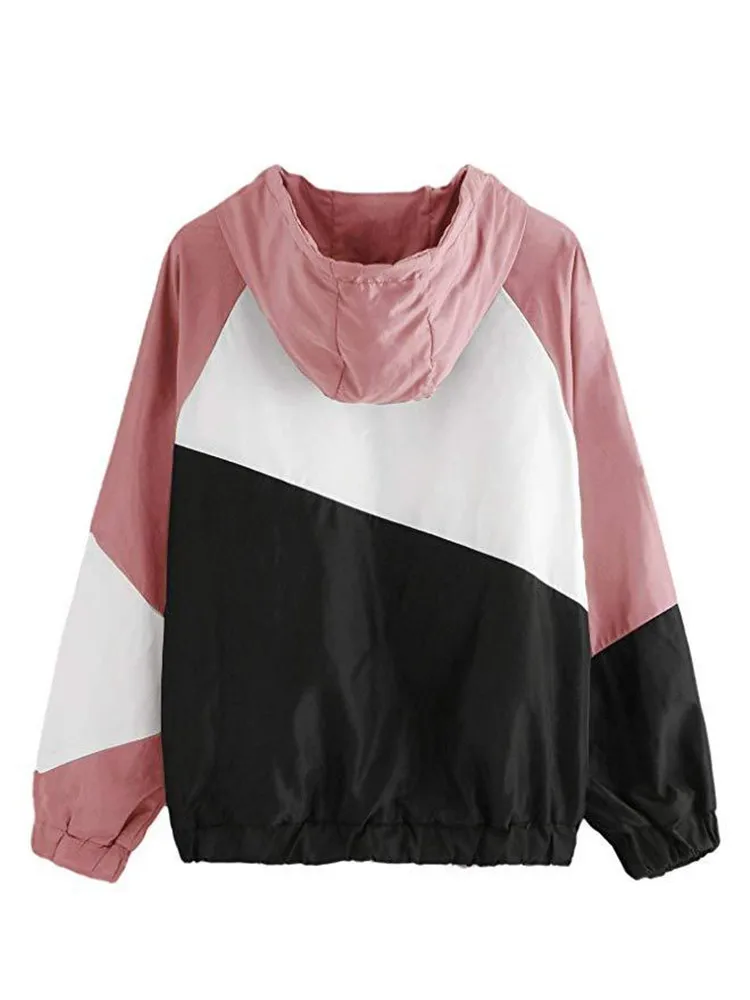 2019 European And American Spring New Style Women's Clothing Three-Color Panel Plain Hooded Long-Sleeve Sunscreen Coat
2019 European And American Spring New Style Women's Clothing Three-Color Panel Plain Hooded Long-Sleeve Sunscreen Coat
