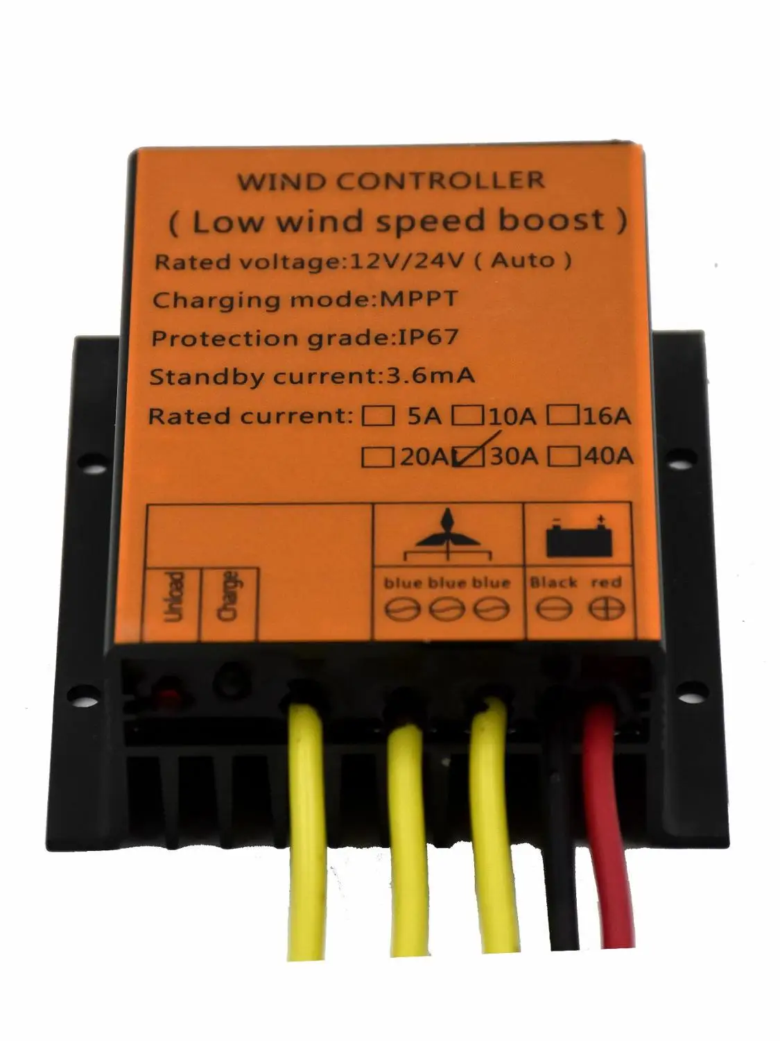 

Контроллер Заряда MPPT/BOOST для ветрогенератора, 200 Вт/400 Вт, 10 А/16 А, 12 В/24 В, самоадаптивный, водонепроницаемый