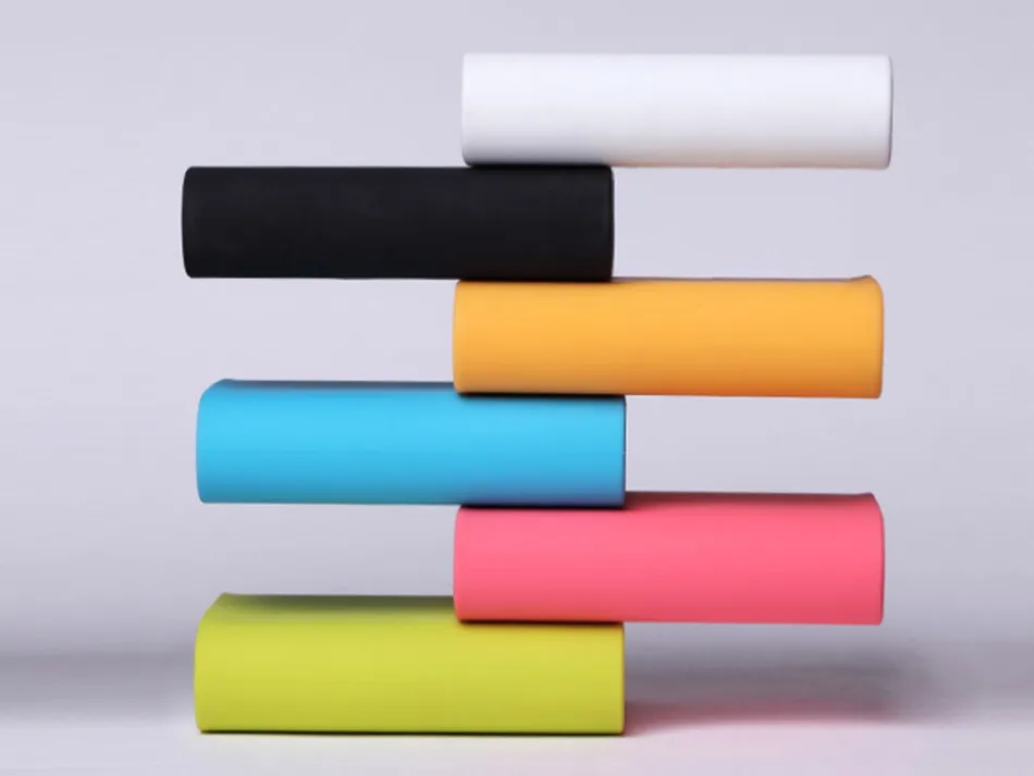 

For Mobile Xiaomi Power Bank Colorful Silicone Rubber Protective Cover Shell Case For Xiaomi Power Bank Accessories 10400mAh