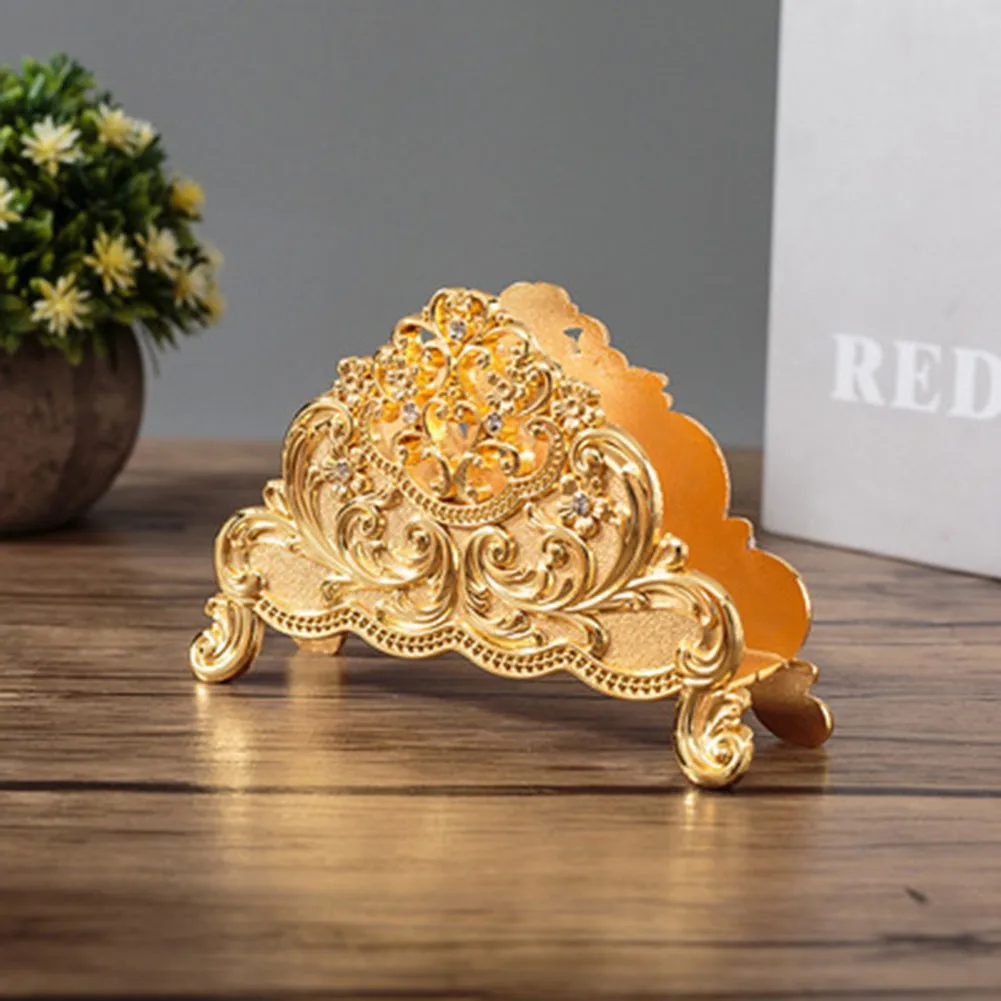Table Napkin Holder Tissue Handkerchief Box Rack Stand Case For Napkins Organizer Metal Craft Home Decor Hotel Desktop Ornament
Table Napkin Holder Tissue Handkerchief Box Rack Stand Case For Napkins Organizer Metal Craft Home Decor Hotel Desktop Ornament