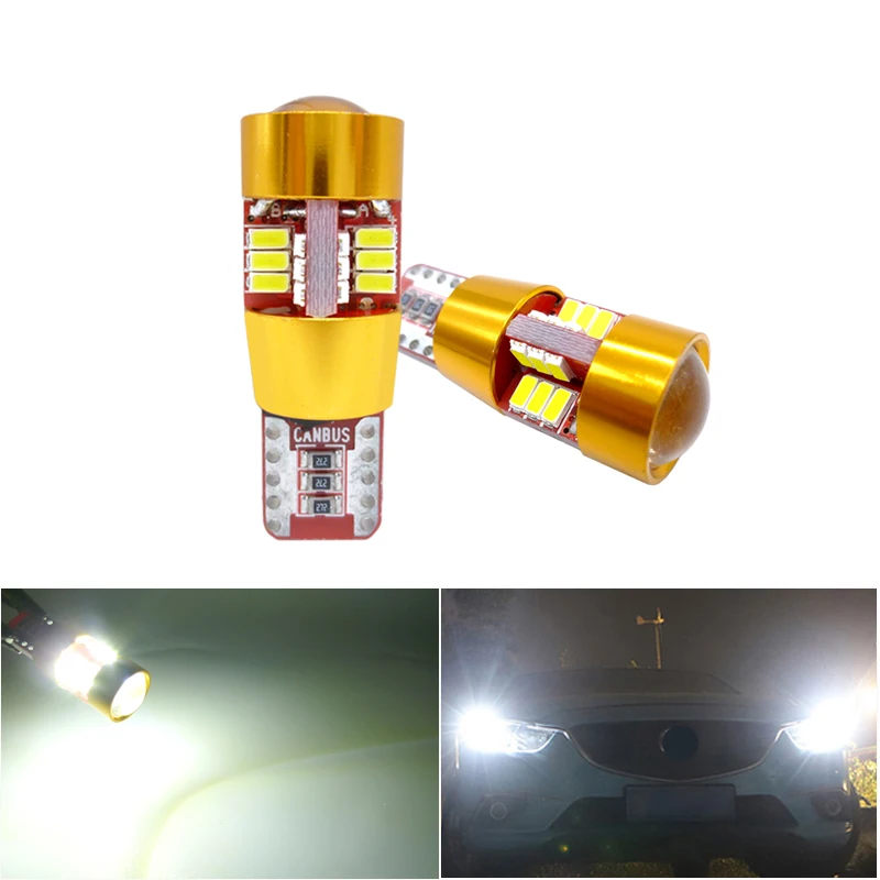 2Pcs T10 Super Bright 27 SMD 3014 LED Canbus No Error Auto Parking Light W5W Car Wedge Tail Side Bulb Interior Reading Dome Lamp
2Pcs T10 Super Bright 27 SMD 3014 LED Canbus No Error Auto Parking Light W5W Car Wedge Tail Side Bulb Interior Reading Dome Lamp