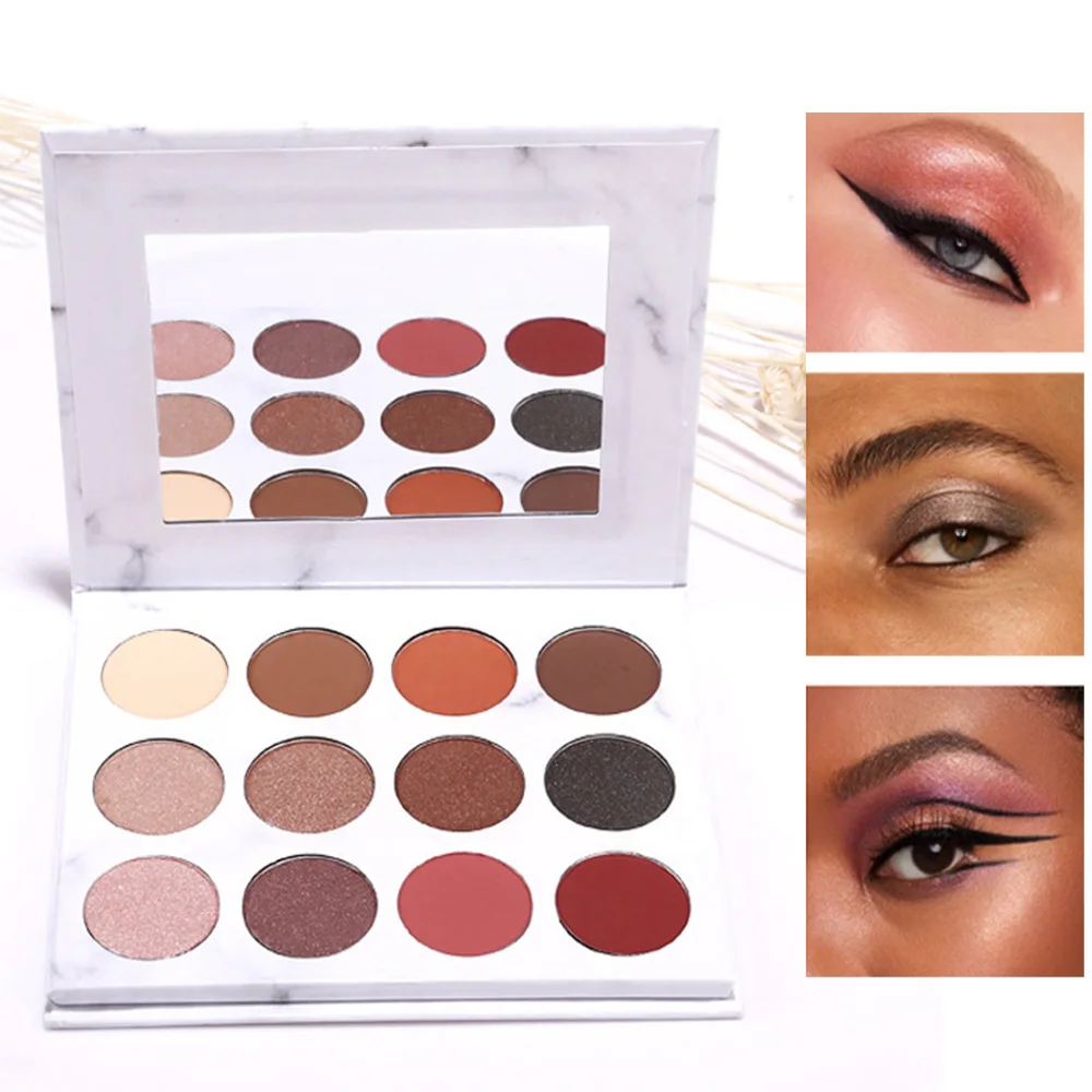 Freshocde 12 Colors Eyeshadow Palette with Pigmented Matte Metallic Shimmer Sheer Sparkle Finishes Professional Eyes Makeup Set
Freshocde 12 Colors Eyeshadow Palette with Pigmented Matte Metallic Shimmer Sheer Sparkle Finishes Professional Eyes Makeup Set
