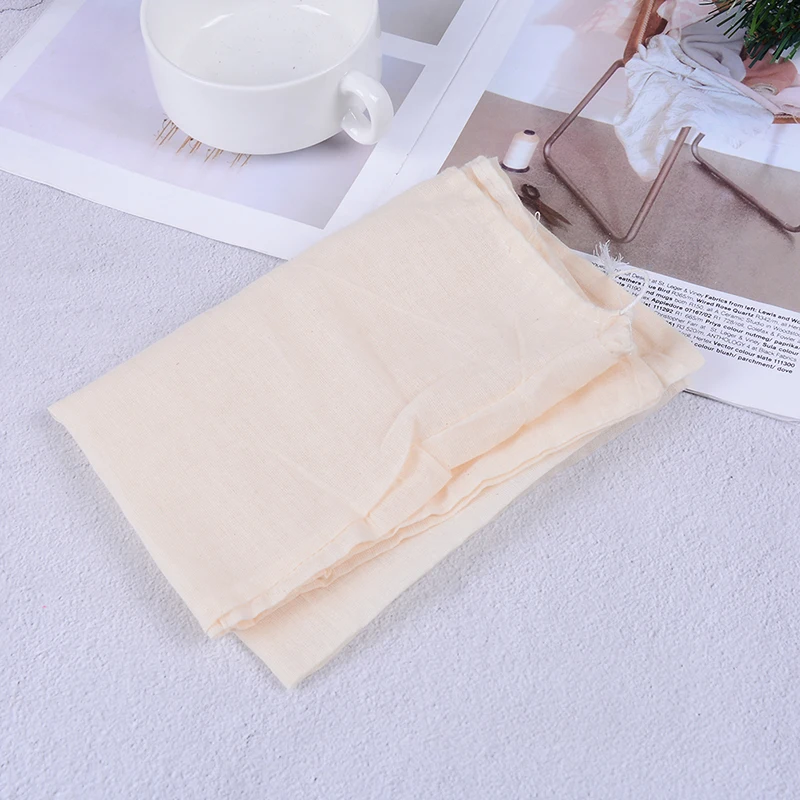 1PC 30X40CM Empty Tea Bags with String Teaware Filter for Herb Loose Tea Soup Flavoring Cooking Teabags Kitchen Accessaries
1PC 30X40CM Empty Tea Bags with String Teaware Filter for Herb Loose Tea Soup Flavoring Cooking Teabags Kitchen Accessaries