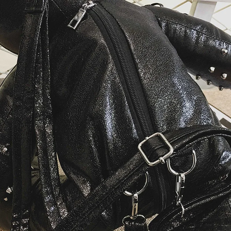 Fashion PU Leather Skull Bear Women's Backpack Designer Backpack Student School Bag Adolescence Birthday Gift
Fashion PU Leather Skull Bear Women's Backpack Designer Backpack Student School Bag Adolescence Birthday Gift
