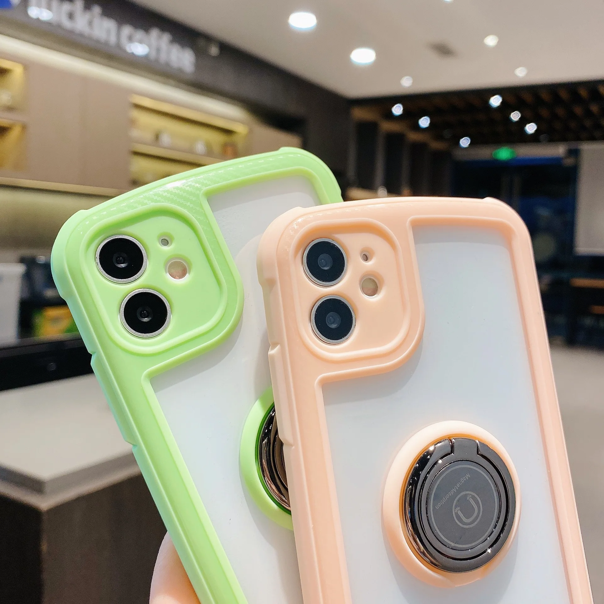 Ring Holder Shockproof Silicone Phone Case For Iphone 12 Mini 7 8 Plus 11 Pro X XS MAX XR SE 2020 Camera Protection Back Cover
Ring Holder Shockproof Silicone Phone Case For Iphone 12 Mini 7 8 Plus 11 Pro X XS MAX XR SE 2020 Camera Protection Back Cover