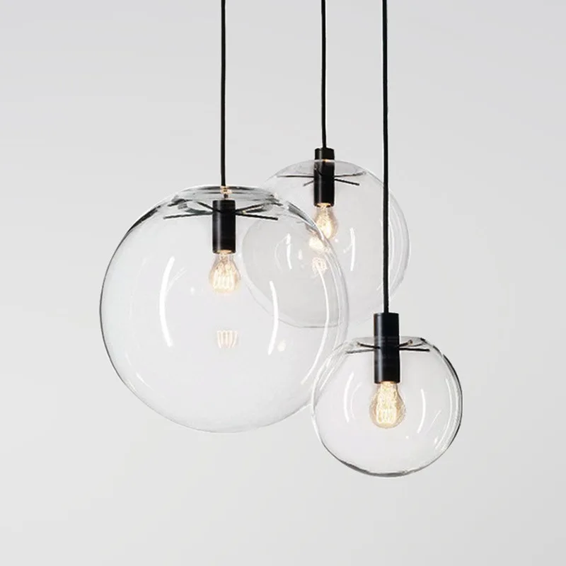 Nordic Transparent Glass Chandelier Modern Minimalist Dining Room Bar Cafe Chandelier Single-headed Ball Chandelier
Nordic Transparent Glass Chandelier Modern Minimalist Dining Room Bar Cafe Chandelier Single-headed Ball Chandelier