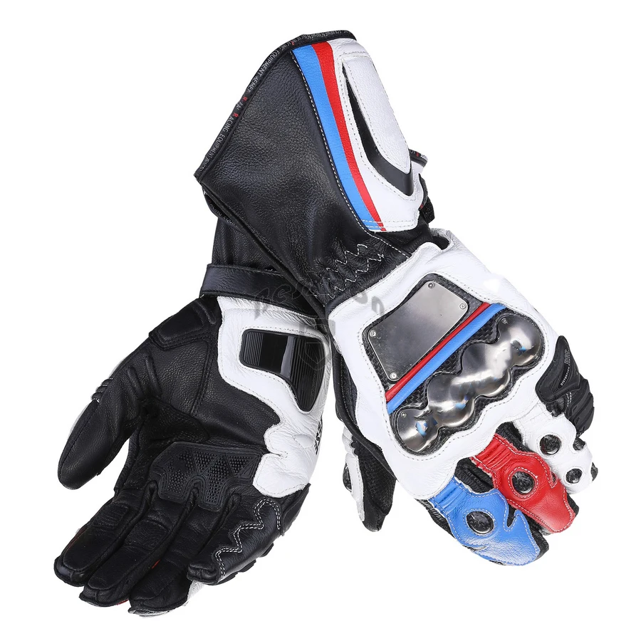 2020 New 100% Genuine Leather GS Full Metal Motorcycle Gloves Racing Long Gloves Driving Motorbike Cowhide Gloves
2020 New 100% Genuine Leather GS Full Metal Motorcycle Gloves Racing Long Gloves Driving Motorbike Cowhide Gloves