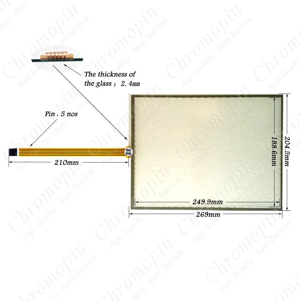 Touch panel for 6AV6644-0AA01-2AX1 6AV6 644-0AA01-2AX1 MP377-12 with Protective film
Touch panel for 6AV6644-0AA01-2AX1 6AV6 644-0AA01-2AX1 MP377-12 with Protective film