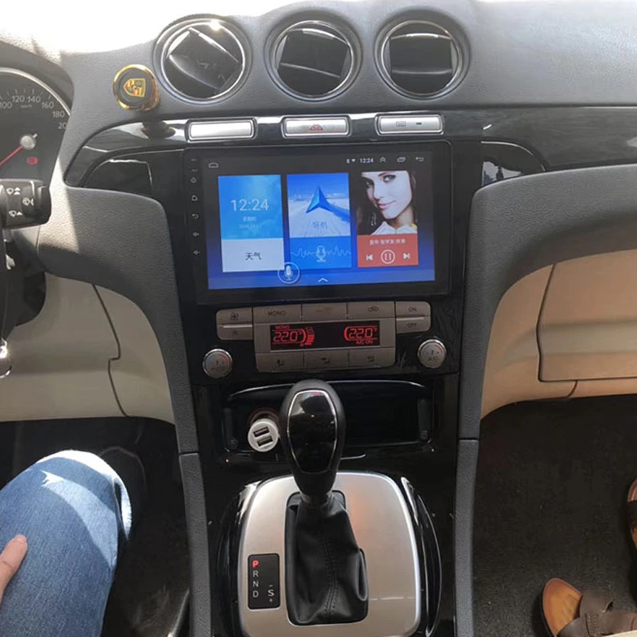 64 ГБ Android 10 2Din автомобильный Dvd мультимедийный плеер GPS для Ford Smax S-max 9 дюймов
