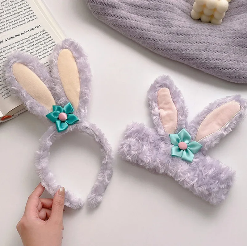 Sweet Plush Bunny Ears Headband Ins Cute Cartoon Rabbit Headband Girls Hair Hoop Headwear Accessories
Sweet Plush Bunny Ears Headband Ins Cute Cartoon Rabbit Headband Girls Hair Hoop Headwear Accessories