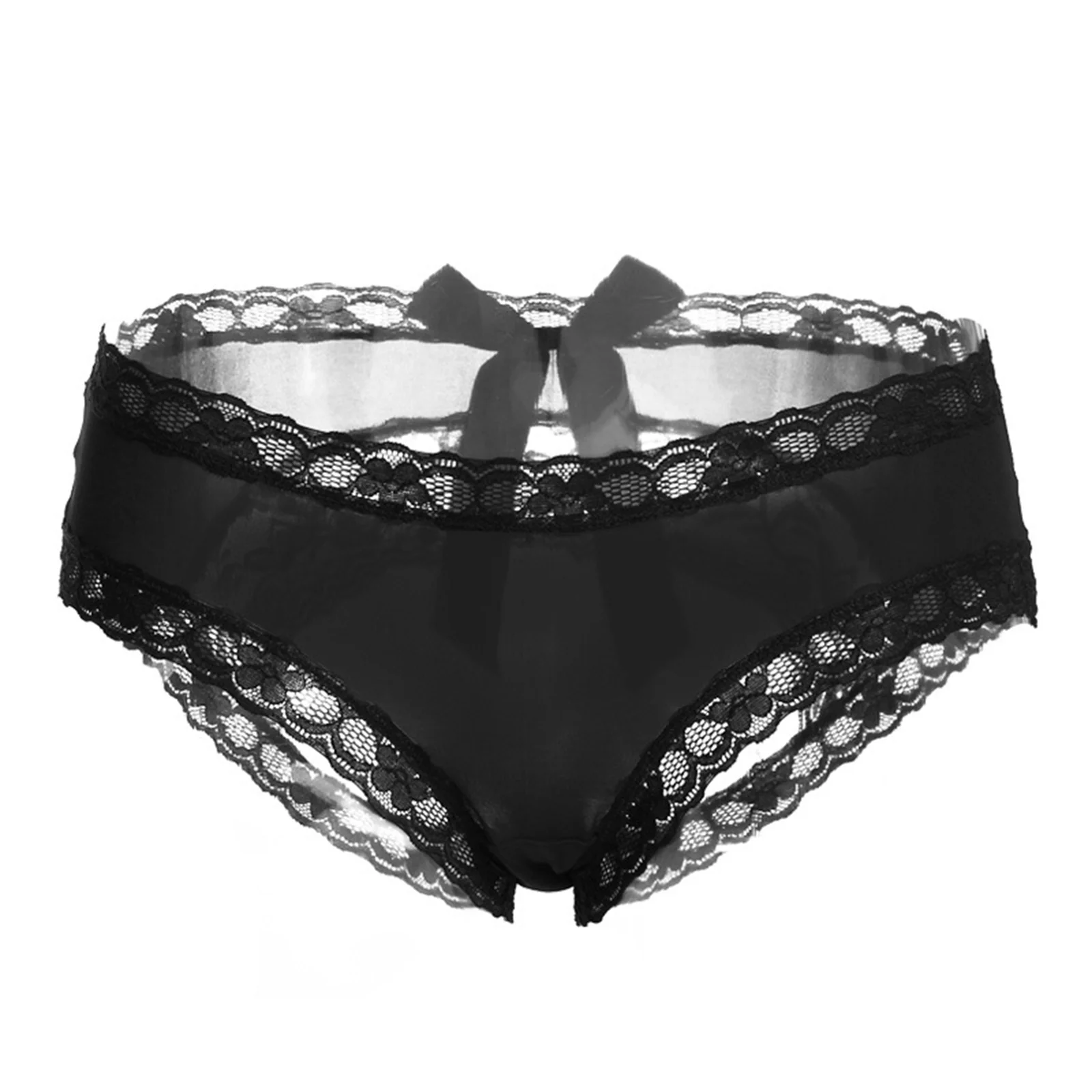 Erotic Sexy Lingerie for Women Floral Lace Trimming Open Butt Panties Bowknot Back Briefs Ladies Low Rise Sissy Underpants
Erotic Sexy Lingerie for Women Floral Lace Trimming Open Butt Panties Bowknot Back Briefs Ladies Low Rise Sissy Underpants