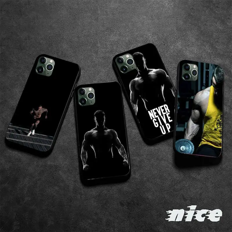 Bodybuilding Men Fitness Gym Phone Case for iphone etui 11 12 pro se2 max xr xs x 7 8 6s 5s plus mini smart Fundas Coque Cover
Bodybuilding Men Fitness Gym Phone Case for iphone etui 11 12 pro se2 max xr xs x 7 8 6s 5s plus mini smart Fundas Coque Cover