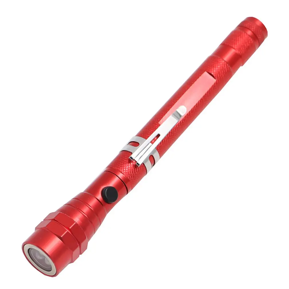 3LED aluminum alloy antenna light Magnet light Telescopic rotating flashlight Flexible neck light and portable 1 pcs
3LED aluminum alloy antenna light Magnet light Telescopic rotating flashlight Flexible neck light and portable 1 pcs