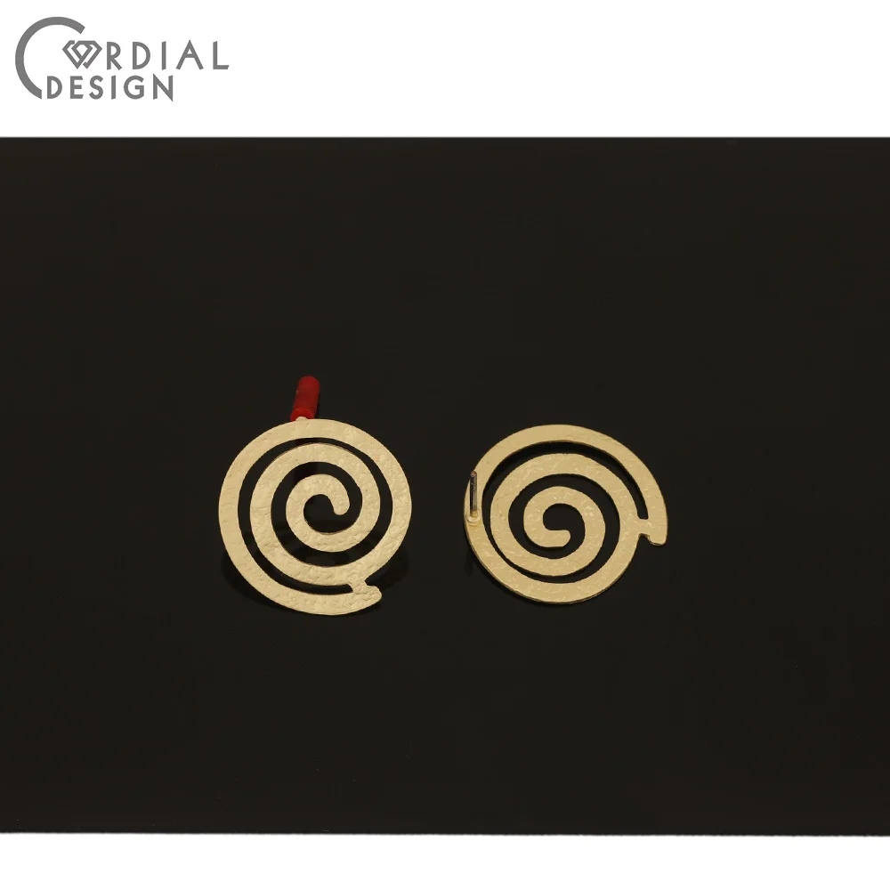 Cordial Design 100Pcs 21*22MM Jewelry Accessories/DIY Making/Hand Made/Earrings Stud/Spiral Shape/Jewelry Findings & Components
Cordial Design 100Pcs 21*22MM Jewelry Accessories/DIY Making/Hand Made/Earrings Stud/Spiral Shape/Jewelry Findings & Components