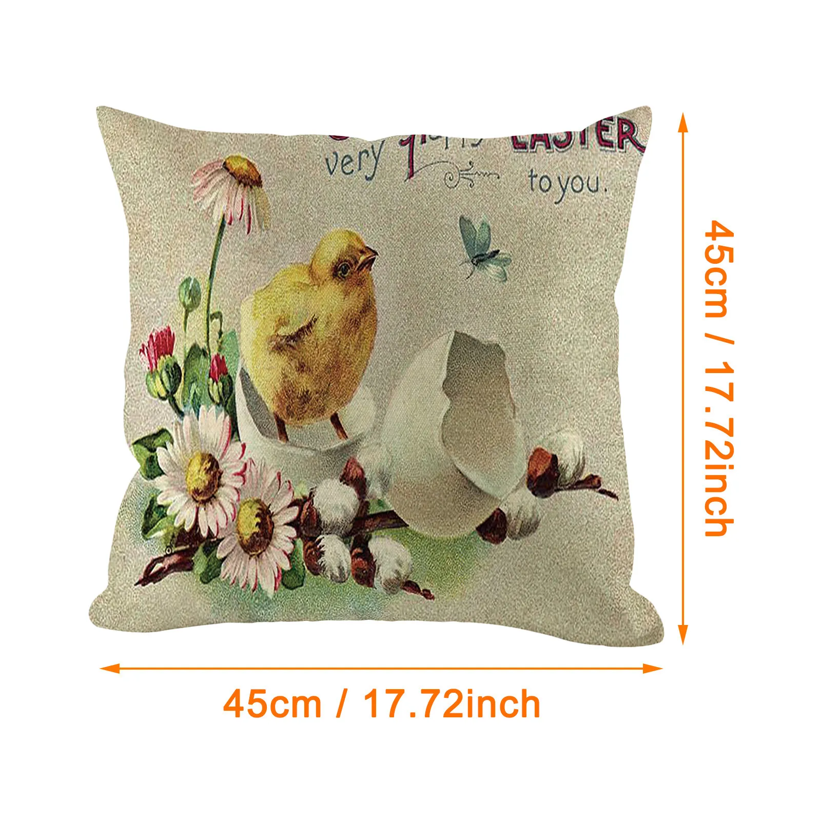 45cm Easter Pillowcase Bunny Egg Rabbit Cushion Cover Happy Easter Decoration For Home Easter Decoration Party Gifts Wholesale
45cm Easter Pillowcase Bunny Egg Rabbit Cushion Cover Happy Easter Decoration For Home Easter Decoration Party Gifts Wholesale