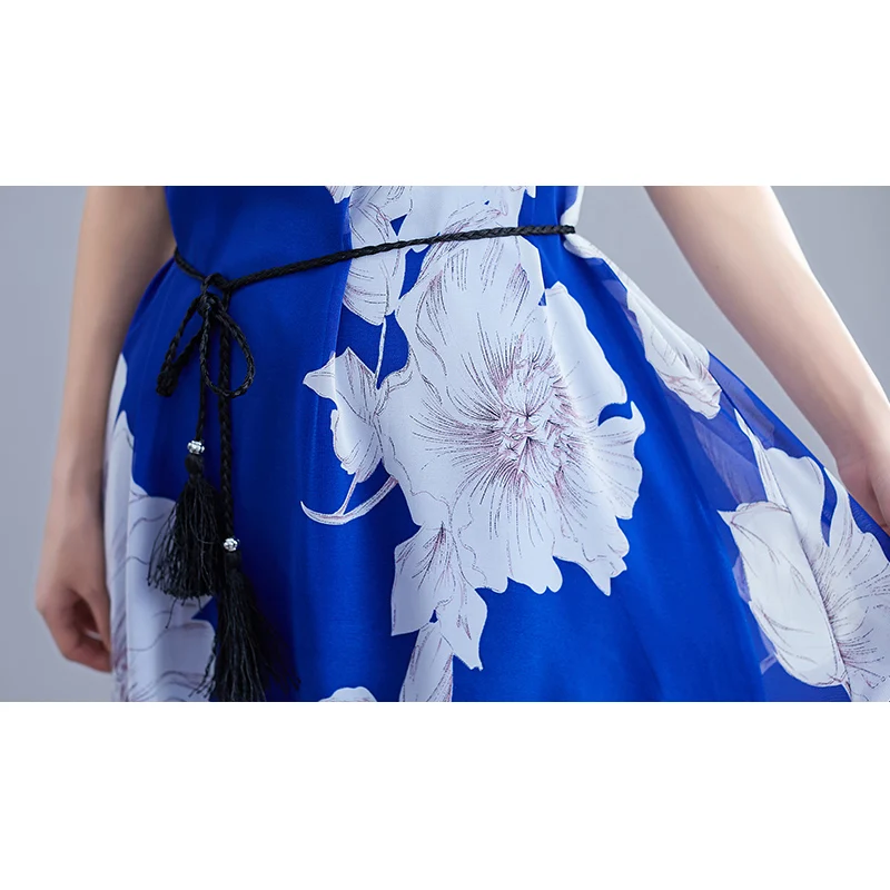 Summer Beach Dress women 2019 new Chiffon Plus Size Dress Women fashion sleeveless Print Long Dress
Summer Beach Dress women 2019 new Chiffon Plus Size Dress Women fashion sleeveless Print Long Dress