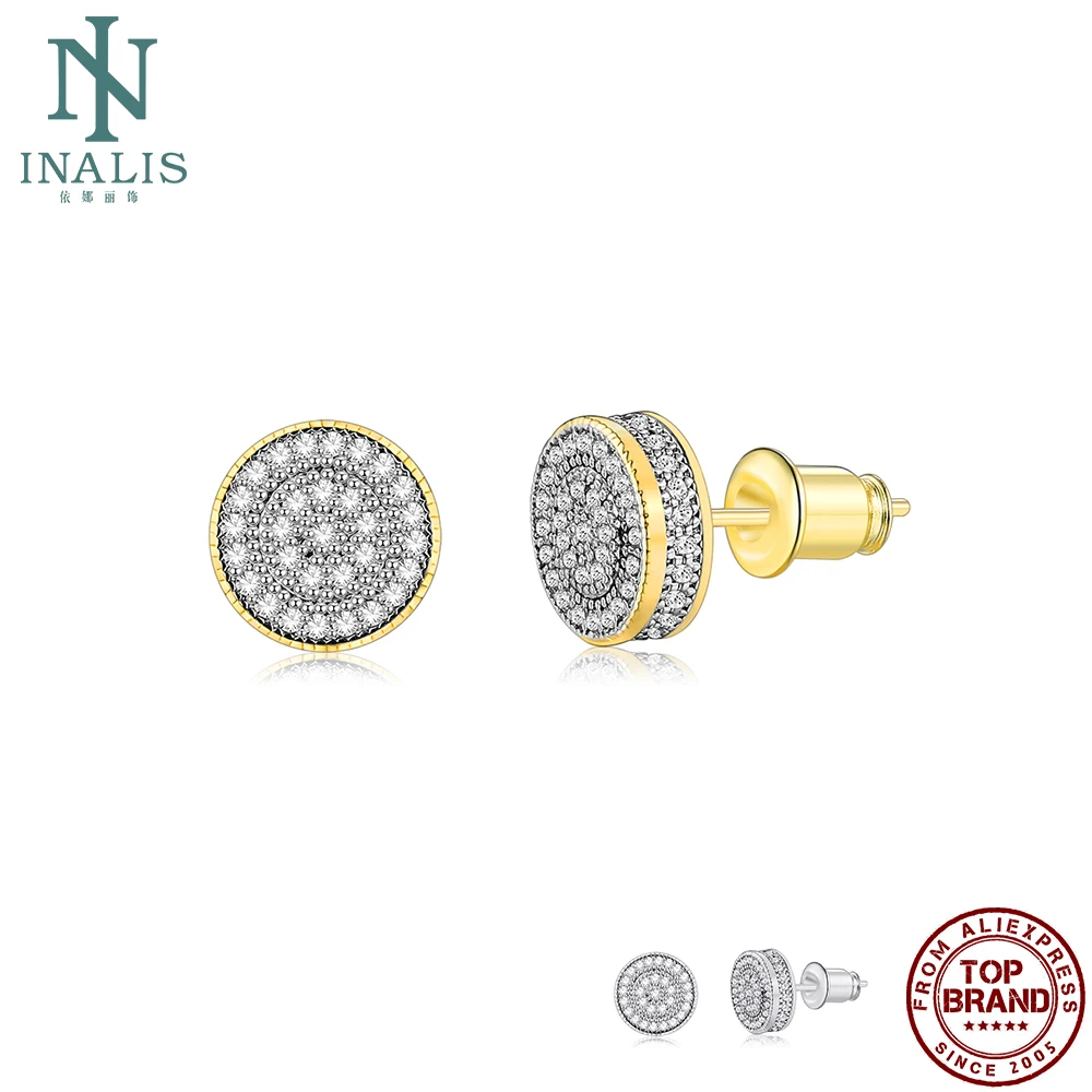 Small Round Stud Earrings For Women Full White Clear Cubic Zirconia Female Anniversary Fashion Jewelry New Arrival Accessories
Small Round Stud Earrings For Women Full White Clear Cubic Zirconia Female Anniversary Fashion Jewelry New Arrival Accessories