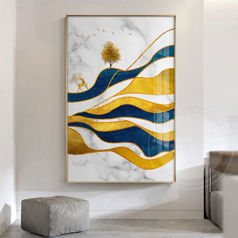 Beautiful Landscape Posters and Prints Deer with Trees and Birds Canvas Painting Fashion Wall Pictures for Living Room Bedroom
Beautiful Landscape Posters and Prints Deer with Trees and Birds Canvas Painting Fashion Wall Pictures for Living Room Bedroom