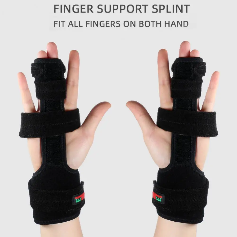 

Mumian A72 Adjustable Finger Immobilizer Breathable Splint Contracture Straighten Brace Support Cast for Broken Joint