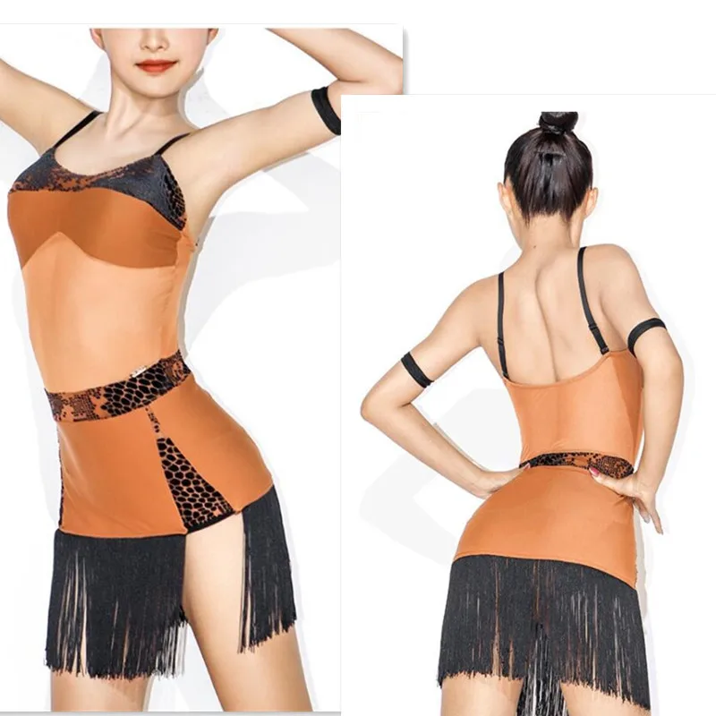 brown black fringe latin dress salsa samba cha cha dress latin competition dress black 814
brown black fringe latin dress salsa samba cha cha dress latin competition dress black 814