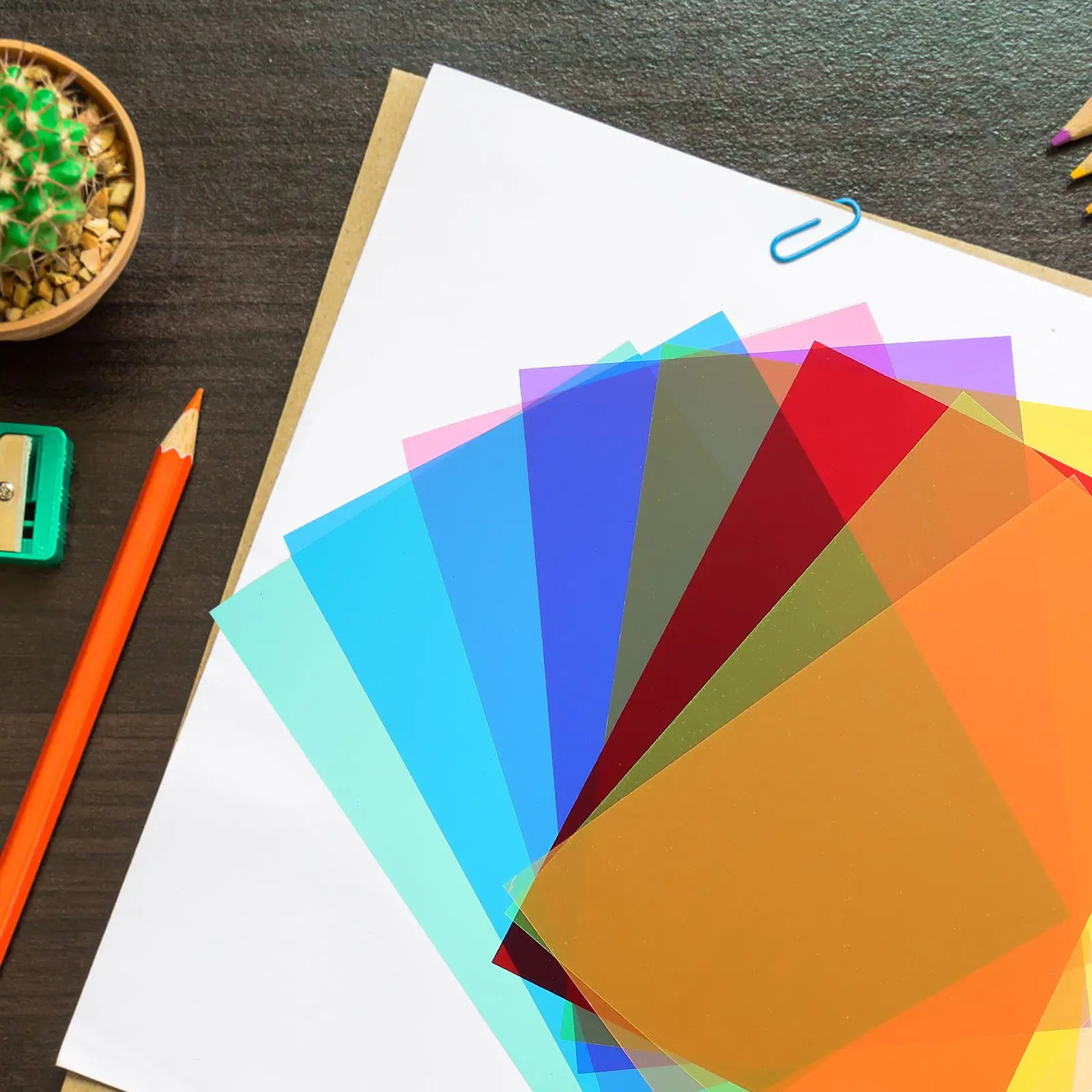 8Pcs PVC Films Thin Films Matte Films Practical Reading Accessories Colorful Films Reading Coverings For Kids Adults
8Pcs PVC Films Thin Films Matte Films Practical Reading Accessories Colorful Films Reading Coverings For Kids Adults