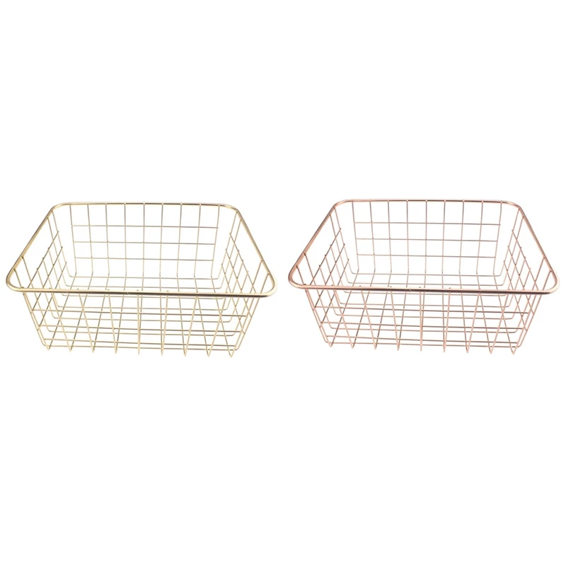 Nordic Style Metal Wire Storage Basket Cosmetic Organizer Holder Home Office Desk Toiletry Collection Bathroom Shelf
Nordic Style Metal Wire Storage Basket Cosmetic Organizer Holder Home Office Desk Toiletry Collection Bathroom Shelf