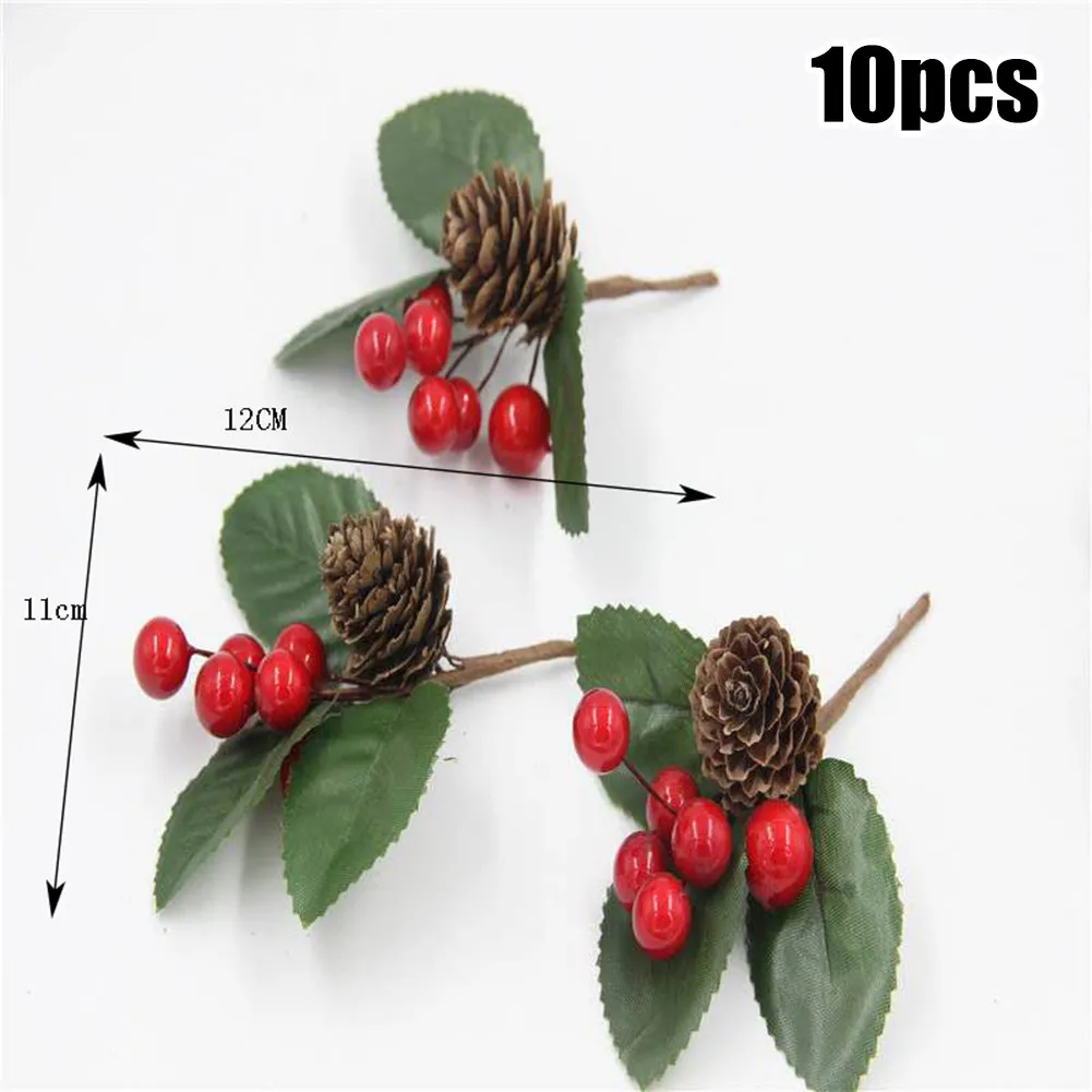 10pcs Artificial Pine Snowy Flower With Berries Picks For Crafts Xmas Ornament Christmas Decorations 2021 New Year Home Decor
10pcs Artificial Pine Snowy Flower With Berries Picks For Crafts Xmas Ornament Christmas Decorations 2021 New Year Home Decor