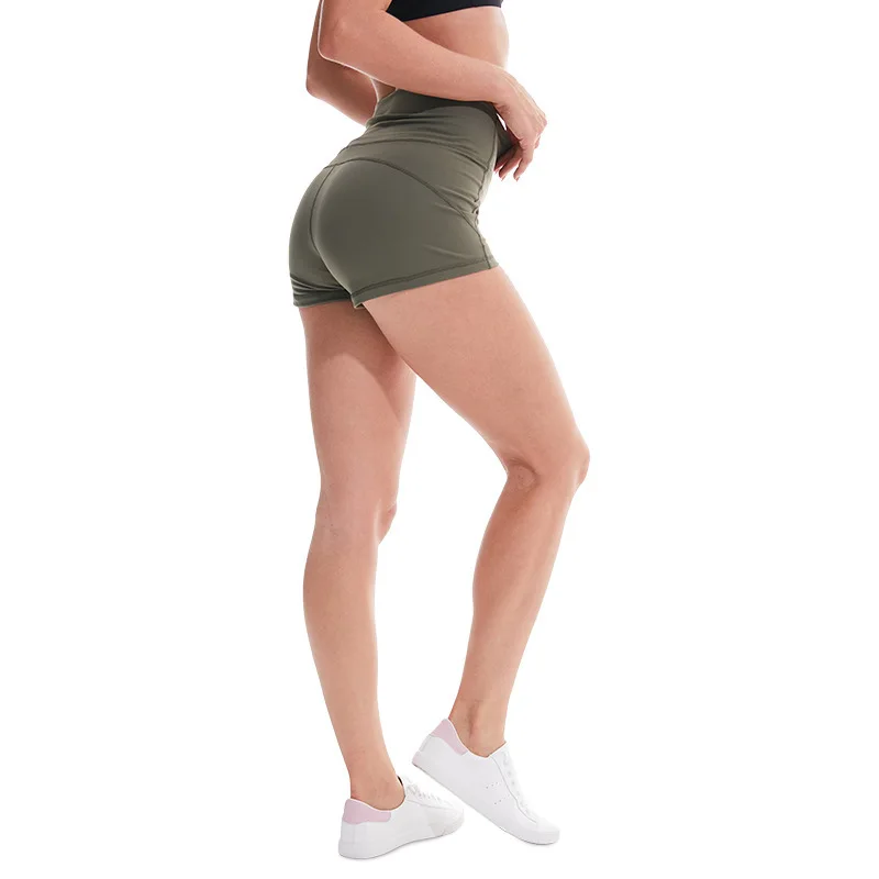 Seamless Buttocks Shorts High Waist Hips Breathable Training Fitness Pants Tight Ladies Running Dance Pants Gym Leggings New
Seamless Buttocks Shorts High Waist Hips Breathable Training Fitness Pants Tight Ladies Running Dance Pants Gym Leggings New