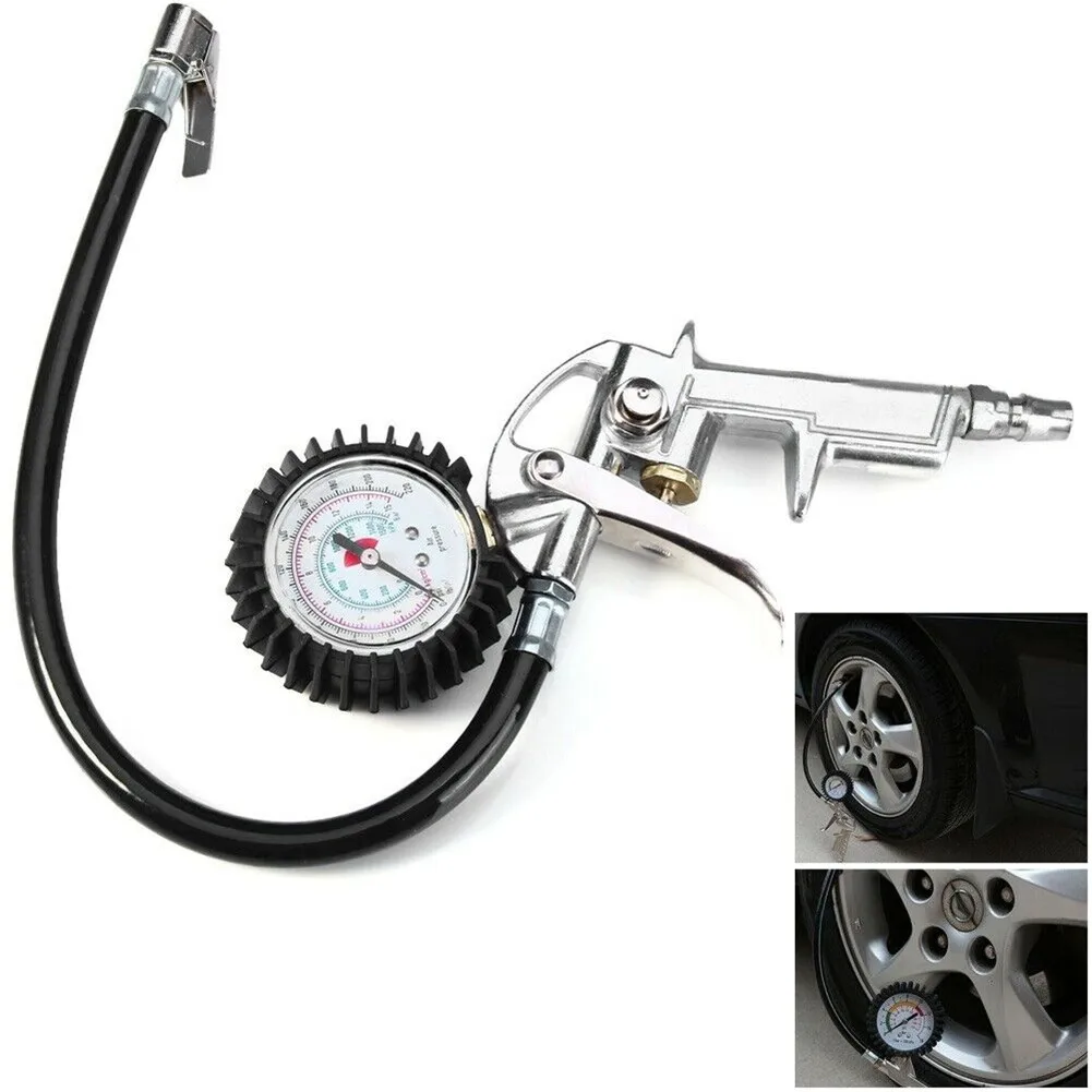 Universal Car Tyre Pressure Gauge Max Test 220Psi Tyre Tire Inflator Gun Round Dial Air Car New Accessories Dropshipping
Universal Car Tyre Pressure Gauge Max Test 220Psi Tyre Tire Inflator Gun Round Dial Air Car New Accessories Dropshipping