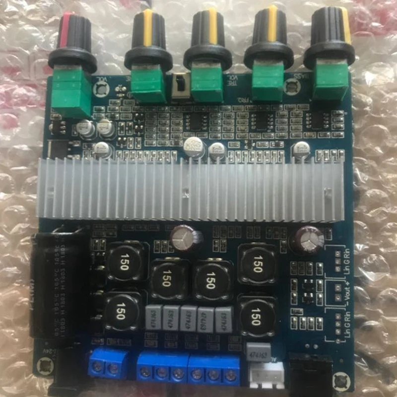 Assemble HIFI Digital Power Amplifier for TPA3116D2 2.1 High Power Board 12-24V Subwoofer Bass Board
Assemble HIFI Digital Power Amplifier for TPA3116D2 2.1 High Power Board 12-24V Subwoofer Bass Board