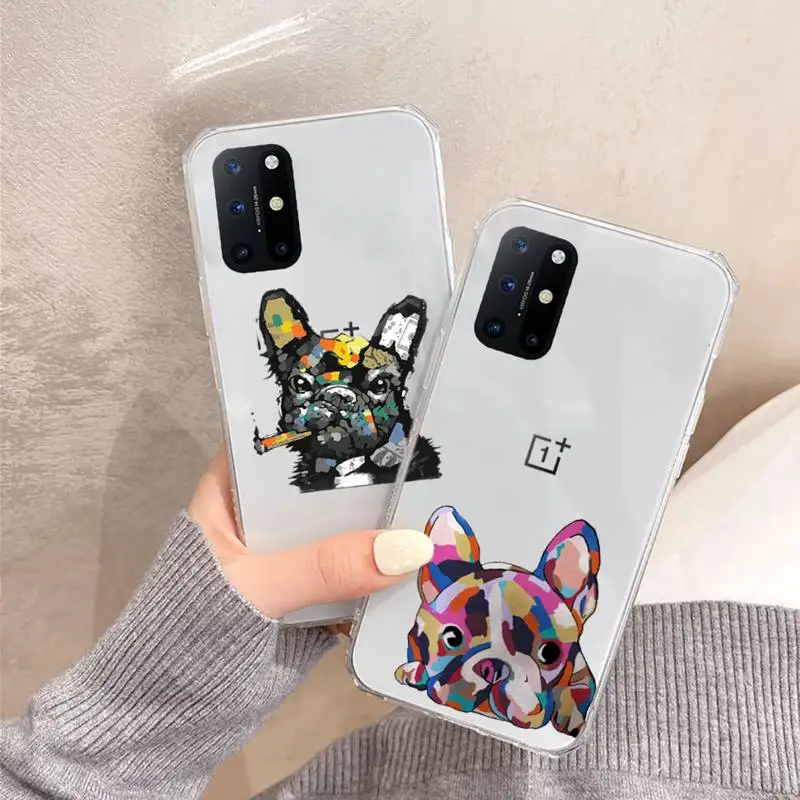 Pug Dog French Bulldog Phone Case Transparent for OnePlus 7 9 8 t pro
Pug Dog French Bulldog Phone Case Transparent for OnePlus 7 9 8 t pro