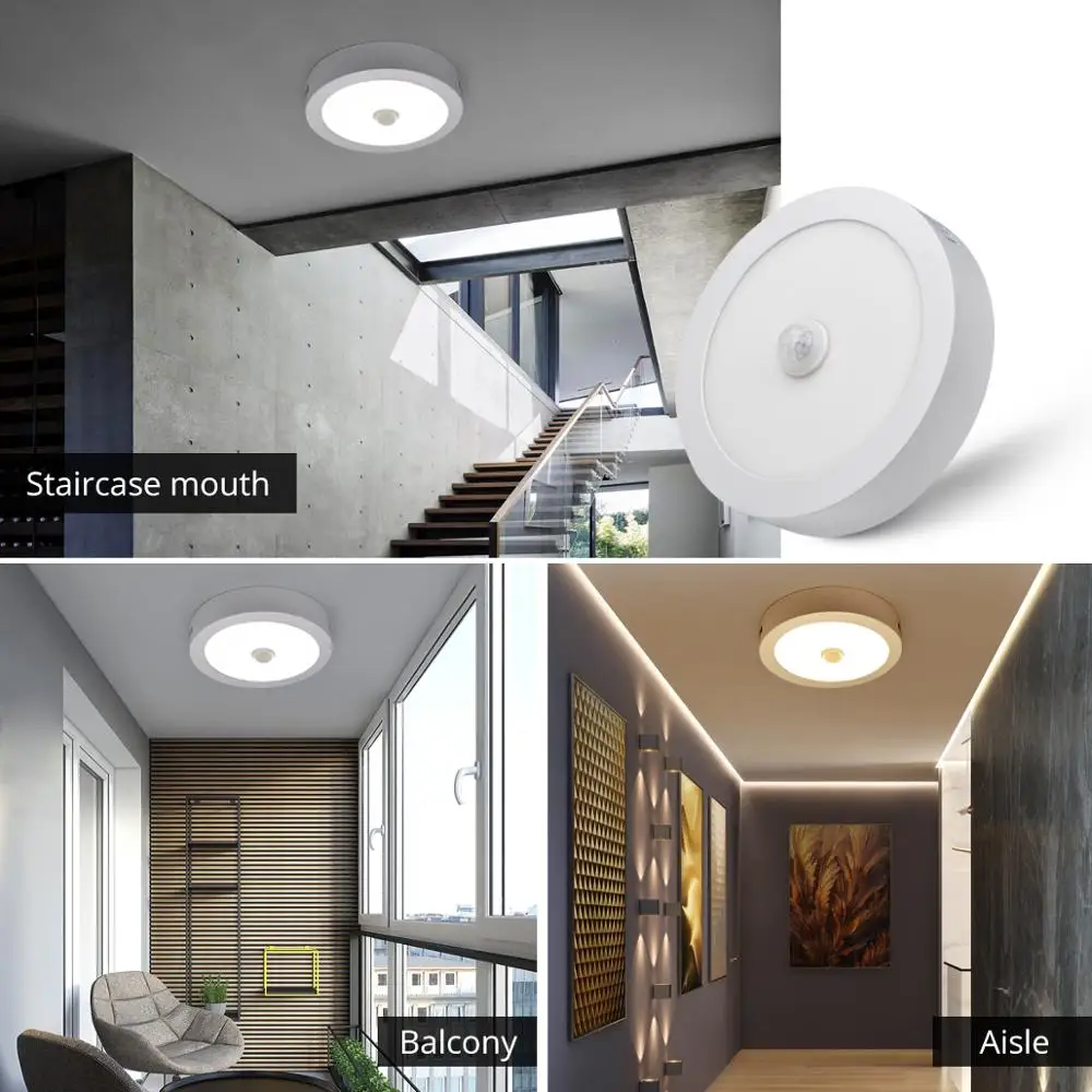 Светодиодный потолочный светильник с круглой панелью умная лампа для потолка