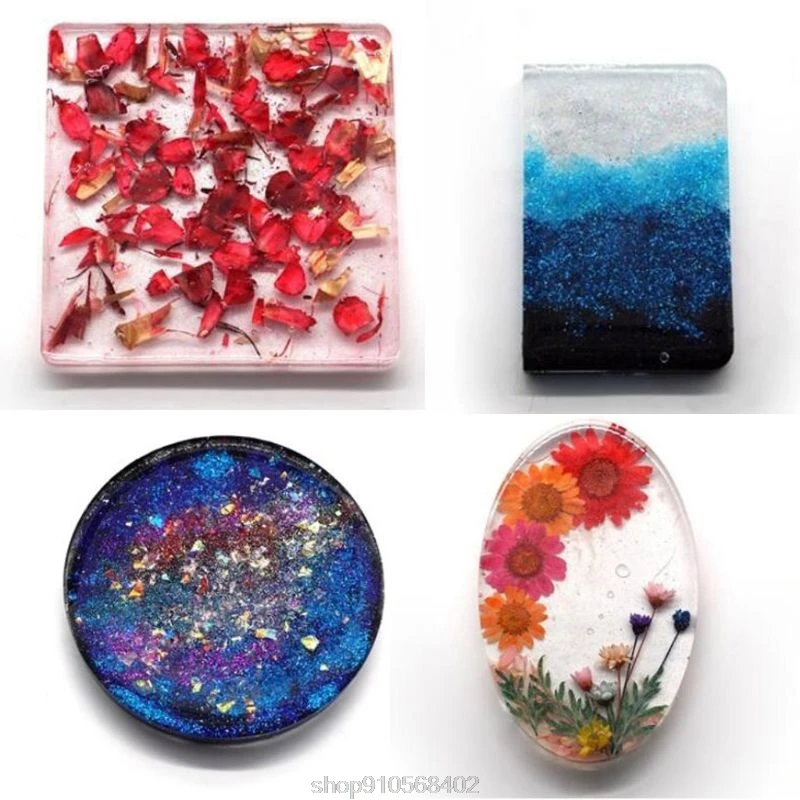 10Pcs Epoxy Resin Molds Square Round Heart Molds Resin Soap DIY Coaster Flower Leaf Specimen Molds N16 20 Dropshipping 
10Pcs Epoxy Resin Molds Square Round Heart Molds Resin Soap DIY Coaster Flower Leaf Specimen Molds N16 20 Dropshipping