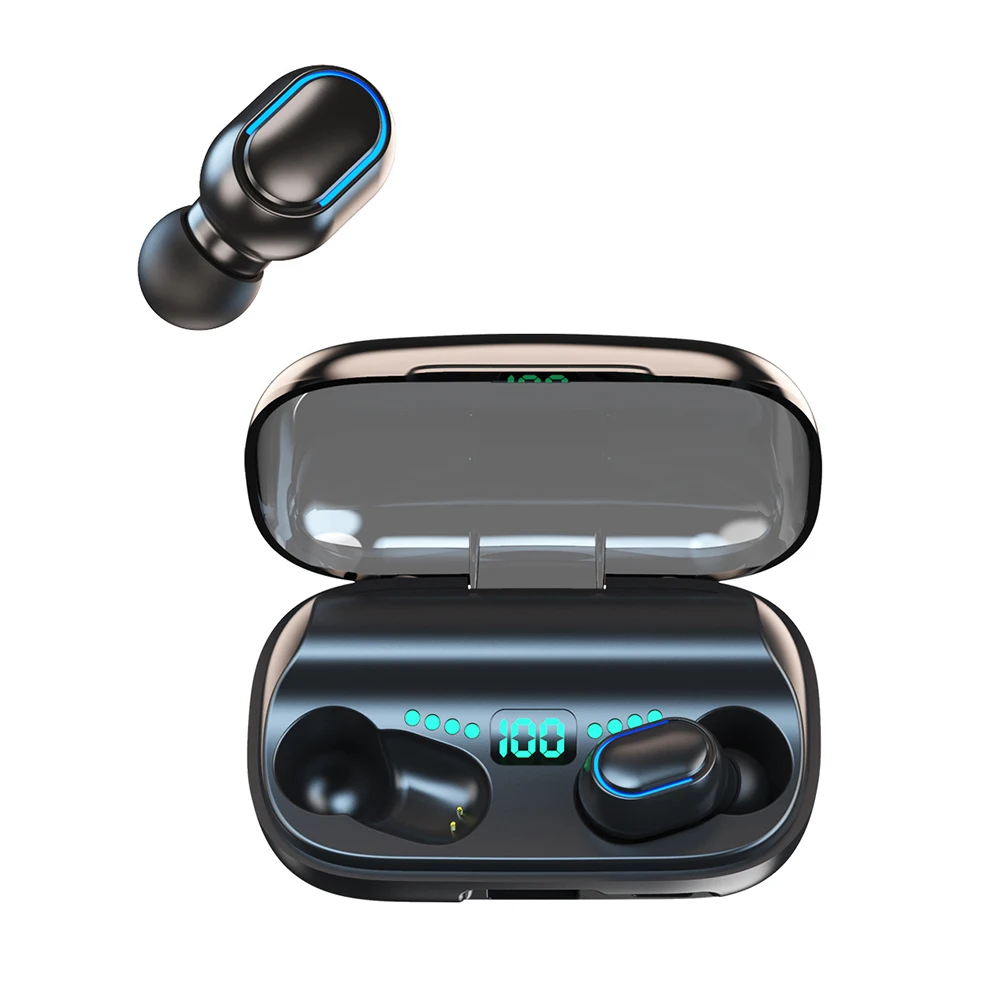 TWS Wireless Bluetooth Earphones Mini Noise Cancellation Stereo Earbuds Sports Earphones with Microphone for Cellphones
TWS Wireless Bluetooth Earphones Mini Noise Cancellation Stereo Earbuds Sports Earphones with Microphone for Cellphones
