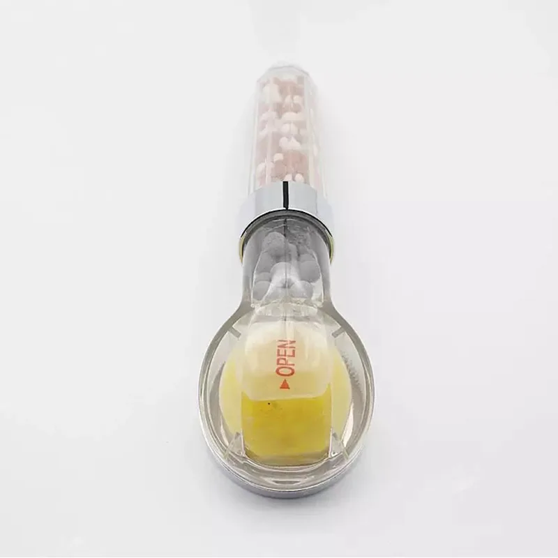 Lemon Aroma Filter Shower Head Massage Shower Shower Head Maifan Stone Negative Ion Shower Booster Bathroom Accessories
Lemon Aroma Filter Shower Head Massage Shower Shower Head Maifan Stone Negative Ion Shower Booster Bathroom Accessories
