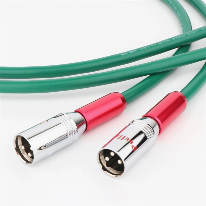 Audiophile Mcintosh XLR Balanced Cable Silver Plated Copper HiFi Audio Line Rhodium Plated XLR Plug
Audiophile Mcintosh XLR Balanced Cable Silver Plated Copper HiFi Audio Line Rhodium Plated XLR Plug