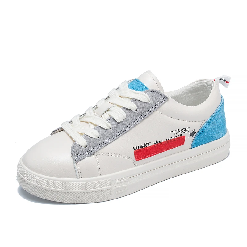 2021 Spring Leather Sneakers Women Vulcanized Flats Sport Shoes Woman Footwear Tennis basket femme Women's Casual Shoes
2021 Spring Leather Sneakers Women Vulcanized Flats Sport Shoes Woman Footwear Tennis basket femme Women's Casual Shoes