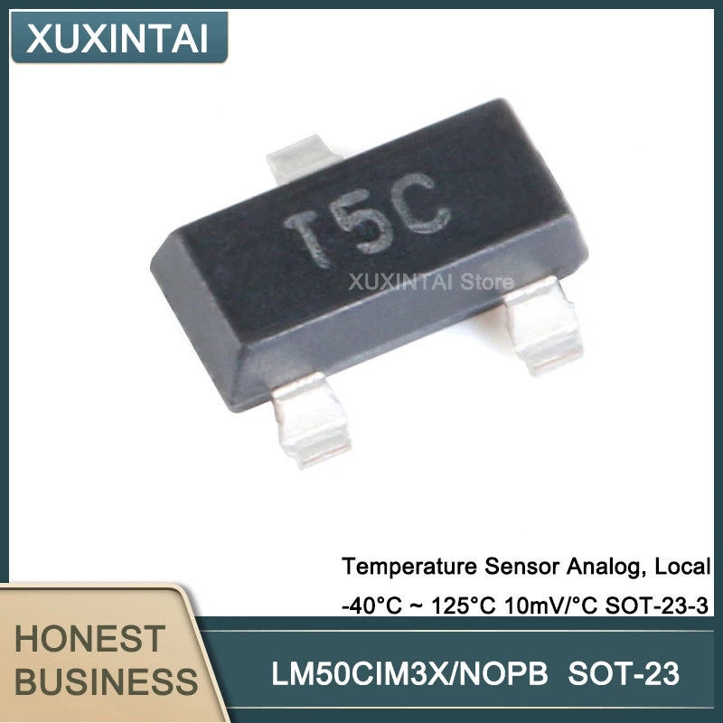 100 шт./лот LM50CIM3X/NOPB LM50CIM3X аналоговый датчик температуры, местный-40 °C ~ 125 °C 10 мВ/°C SOT-23-3
100 шт./лот LM50CIM3X/NOPB LM50CIM3X аналоговый датчик температуры, местный-40 °C ~ 125 °C 10 мВ/°C SOT-23-3