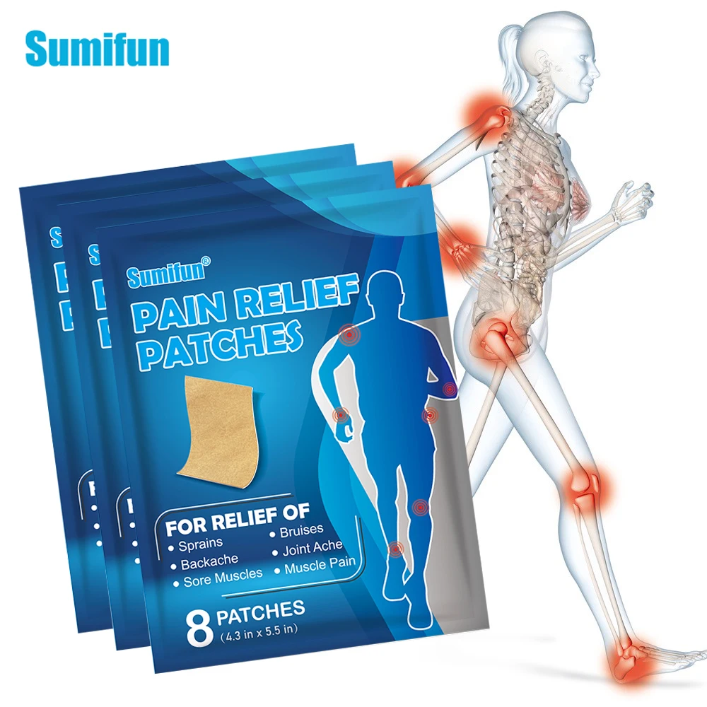 8pcs Sumifun Arthritis Pain Relief Patch Neck Knee Back Pain Relief Medical Plaster Body Massage Fast Relief Aches Health Care
8pcs Sumifun Arthritis Pain Relief Patch Neck Knee Back Pain Relief Medical Plaster Body Massage Fast Relief Aches Health Care