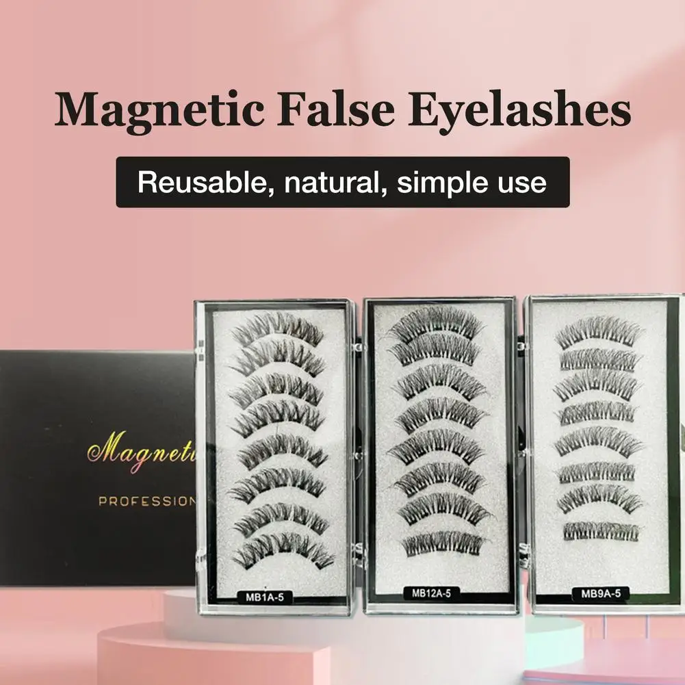 4 Pairs Reusable Natural Fake Lashes Magnetic False Eyelashes 3D Mink Lashes Eyelashes Soft Mink Eyelash Extension Makeup
4 Pairs Reusable Natural Fake Lashes Magnetic False Eyelashes 3D Mink Lashes Eyelashes Soft Mink Eyelash Extension Makeup
