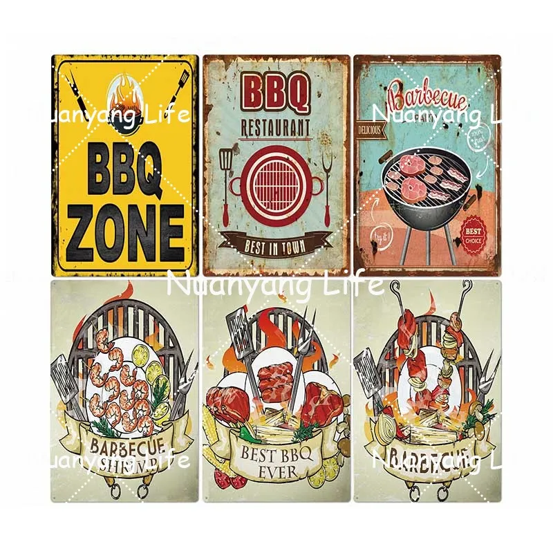 DAD'S BBQ ZONE Retro Plaque Metal Tin Signs Pub Kitchen Home Grill Vintage Wall Decor 20X30CM
DAD'S BBQ ZONE Retro Plaque Metal Tin Signs Pub Kitchen Home Grill Vintage Wall Decor 20X30CM