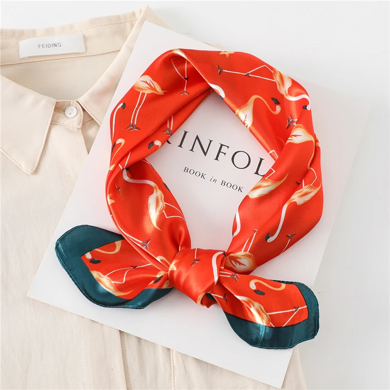 2021 Women Silk Scarf Lady Hair Neck Square Foulard Print Designer Bag Scarves Shawl Wraps Bandana Head Hijab Kerchief Summer
2021 Women Silk Scarf Lady Hair Neck Square Foulard Print Designer Bag Scarves Shawl Wraps Bandana Head Hijab Kerchief Summer