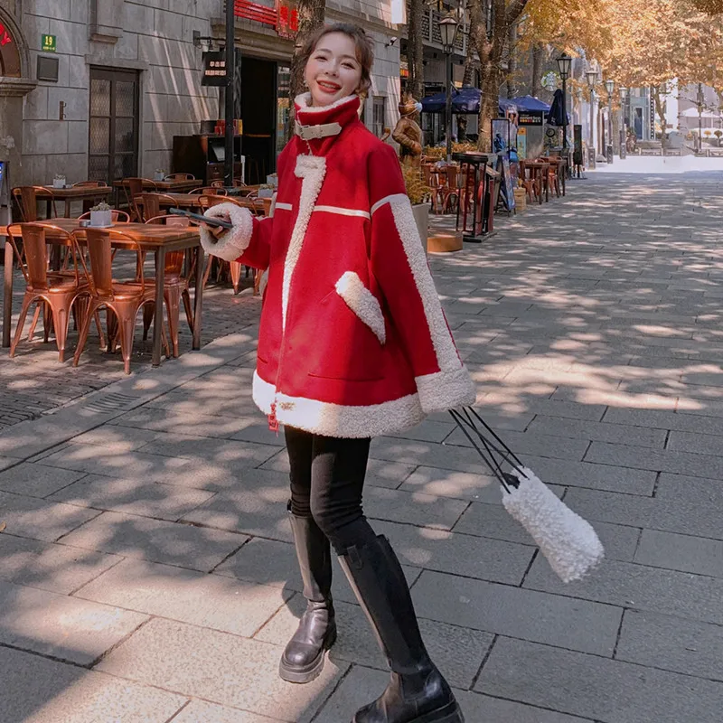 Patchwork Faux Lamb Fur Coat New 2020 Warm Thick Fashion Loose Ladies Coat Winter Jacket Women Coat Teddy Jacket Oversized Coat
Patchwork Faux Lamb Fur Coat New 2020 Warm Thick Fashion Loose Ladies Coat Winter Jacket Women Coat Teddy Jacket Oversized Coat