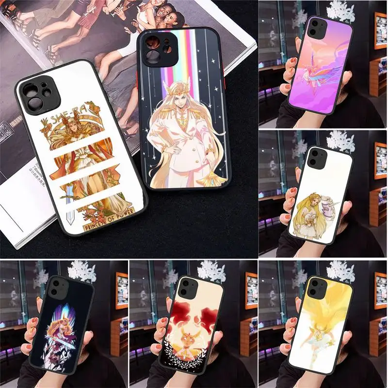 She Ra Princess of Power Phone Case Matte Transparent for iPhone 7 8 11 12 s mini pro X XS XR MAX Plus Clear mobile bag Anime
She Ra Princess of Power Phone Case Matte Transparent for iPhone 7 8 11 12 s mini pro X XS XR MAX Plus Clear mobile bag Anime