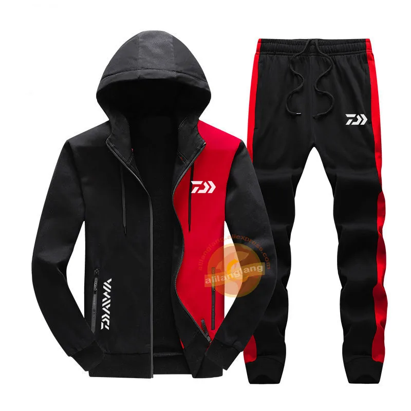 Спортивный костюм для рыбалки Daiwa, Новинка осени 2020, хлопковый мужской кардиган с капюшоном, свитер, повседневная мужская одежда для рыбалки...
Спортивный костюм для рыбалки Daiwa, Новинка осени 2020, хлопковый мужской кардиган с капюшоном, свитер, повседневная мужская одежда для рыбалки...